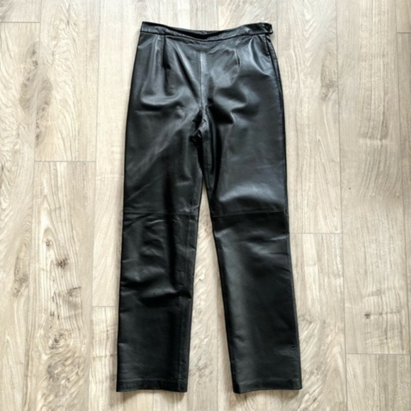 Clio 100% Leather Pants - Picture 5 of 12